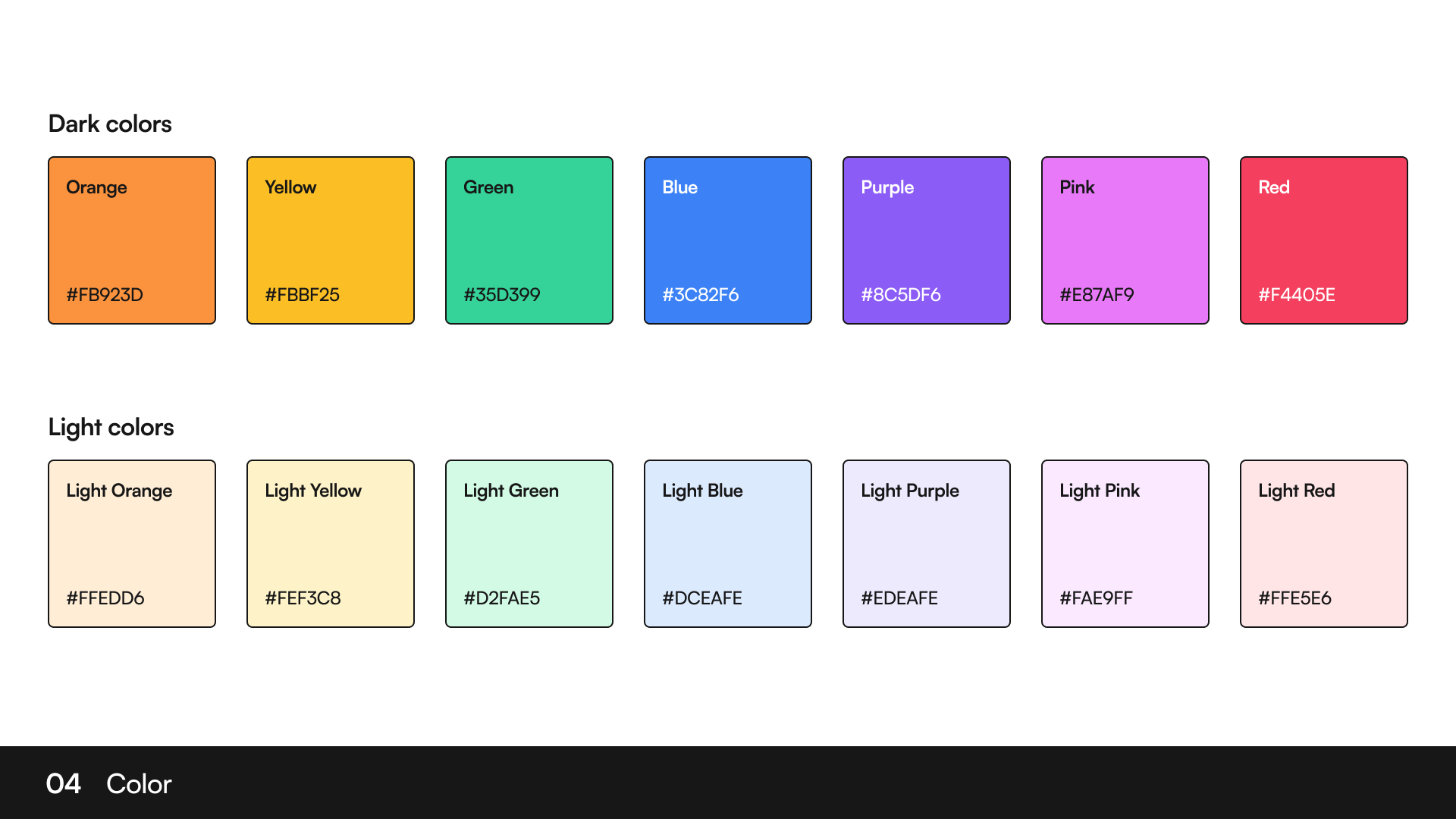 Dark and Light Colors3