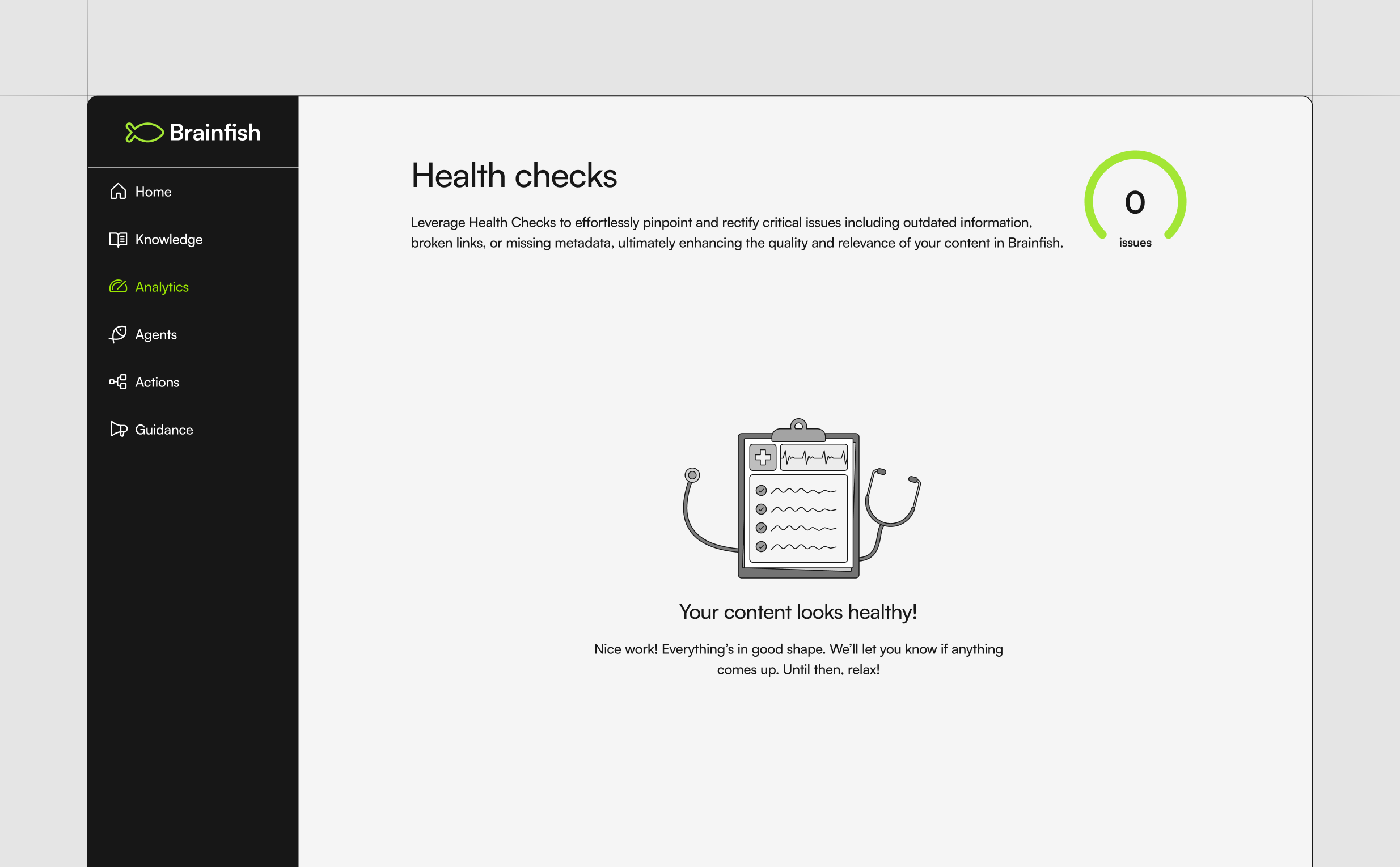 Health Checks: Empty State2