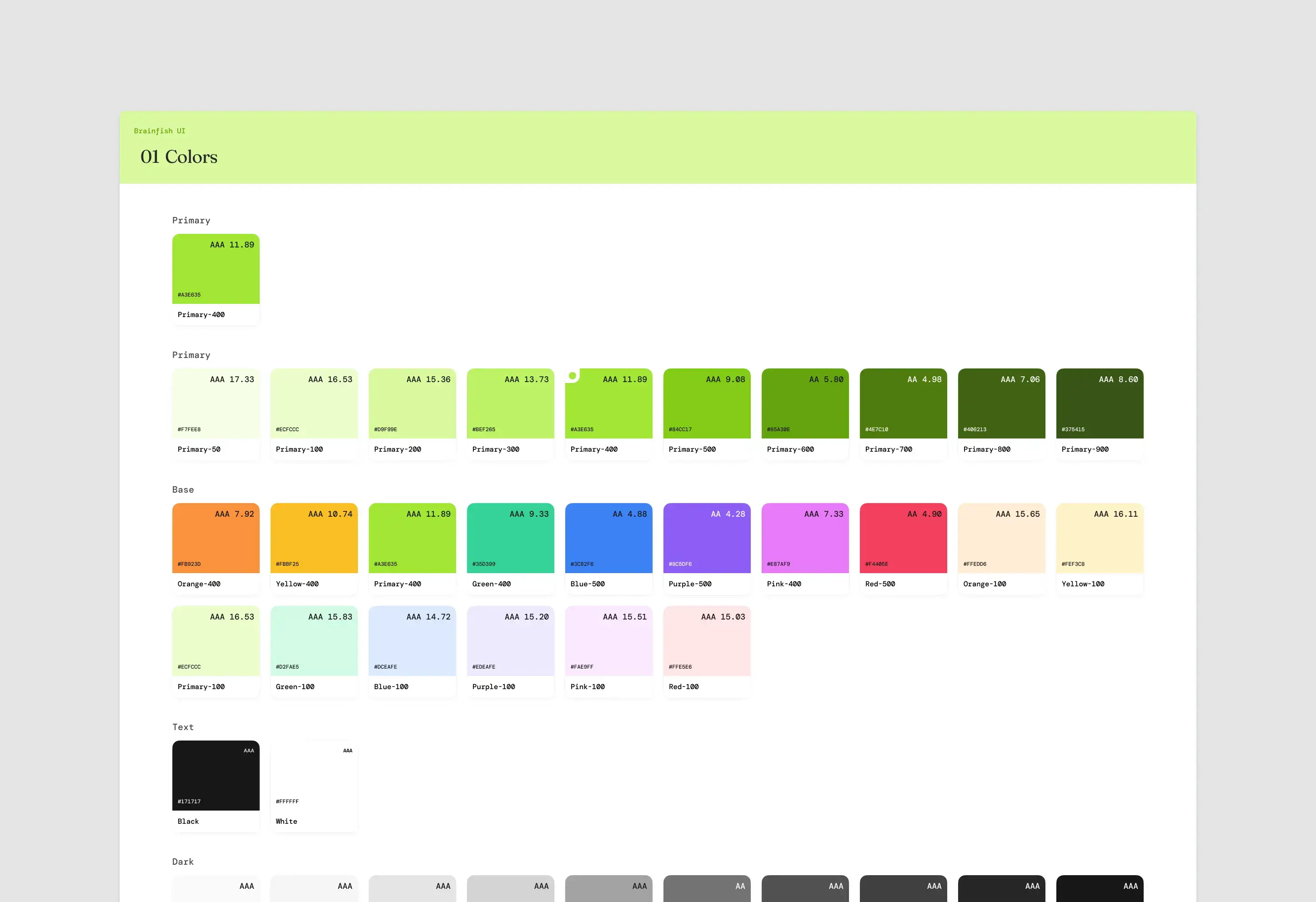 Design System: Colors1