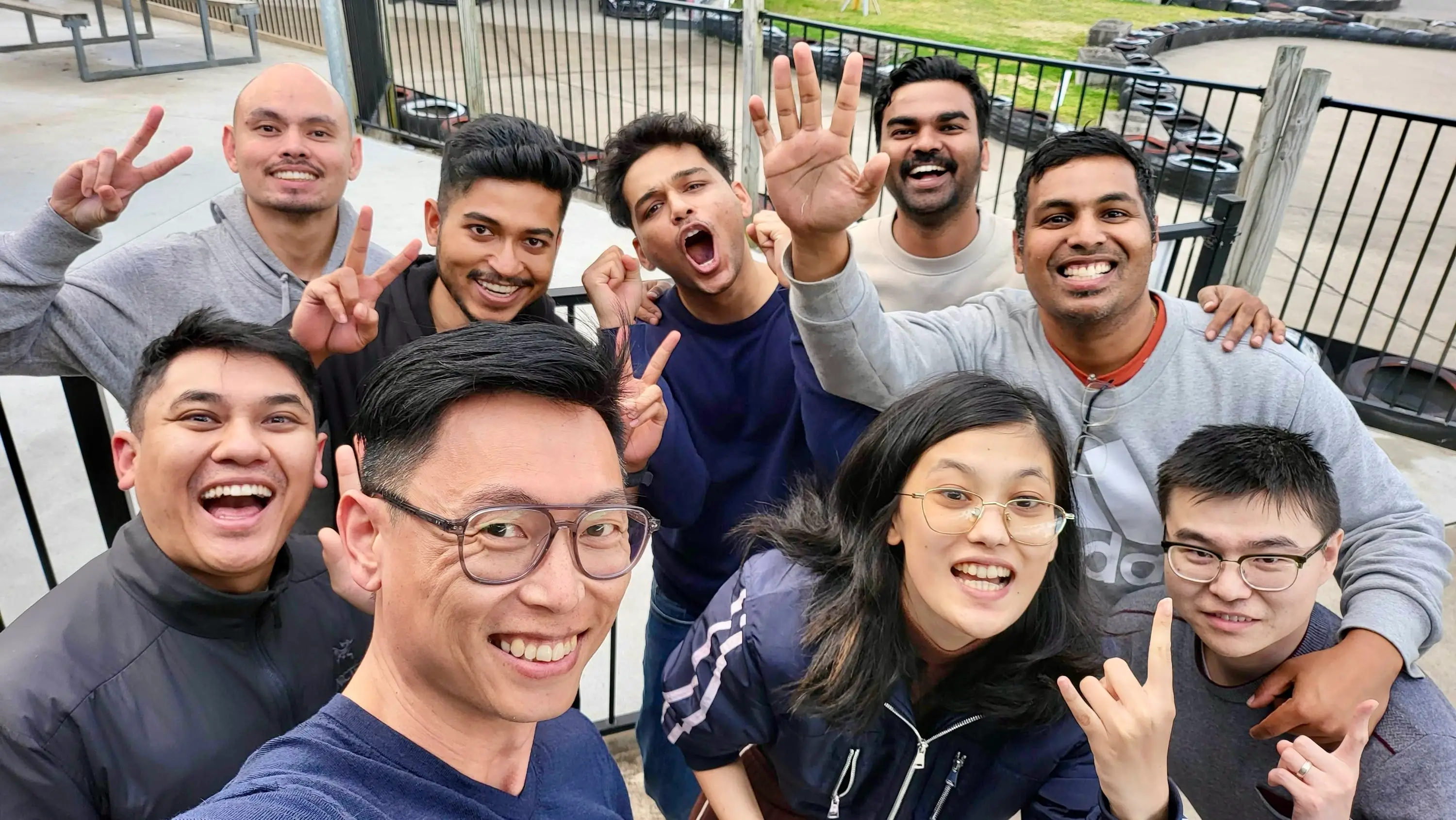 Team photo during a company offsite3